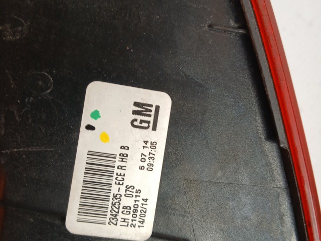 17034 Opel Insignia Bal hátsó Lámpa 5 ajtós facelift