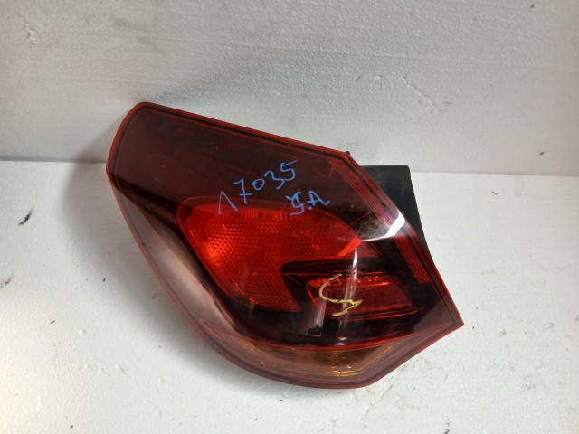 17035 Opel Astra J Bal hátsó Lámpa 5 ajtós Füstös