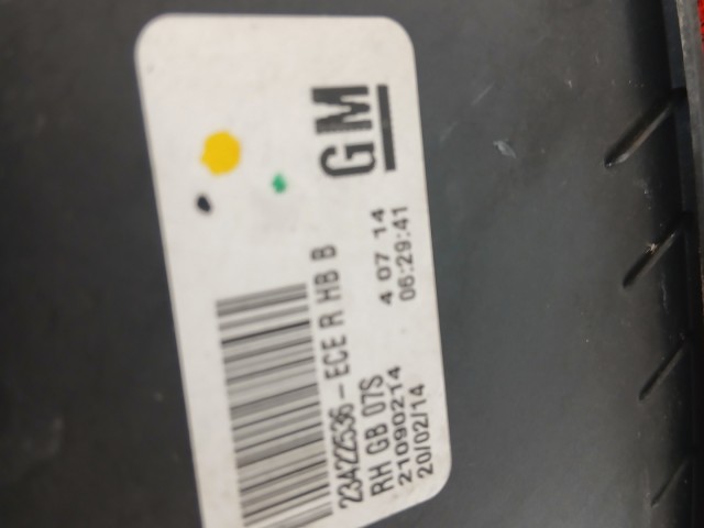 17045 Opel Insignia Jobb hátsó Lámpa 5 ajtós facelift