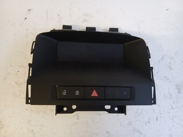 Opel Astra J 2009-2015 Infócenter, Közép kijelző Használt