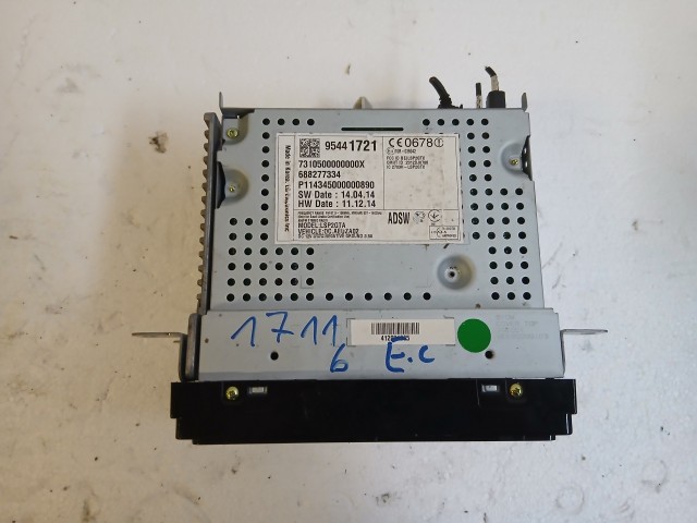 Opel Corsa E 2014- 2014-2019 Rádió Használt   