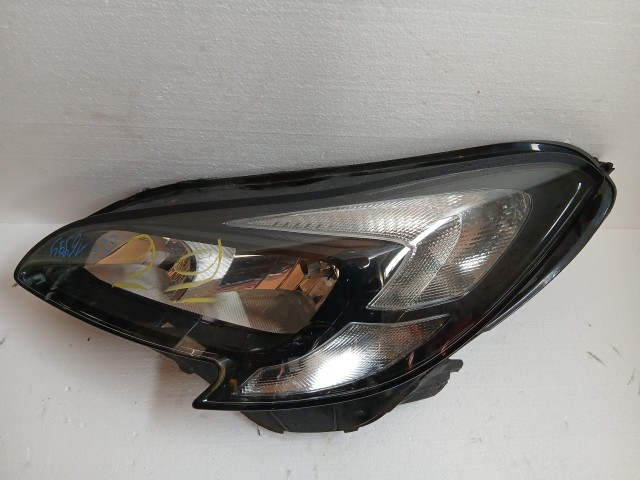 16999 Opel Corsa E 2014 Bal első Lámpa , Fényszóró Angol Jobbkormányos