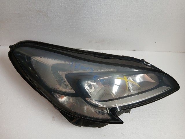 17013 Opel Corsa E Jobb első Lámpa , Fényszóró Angol Jobbkormányos