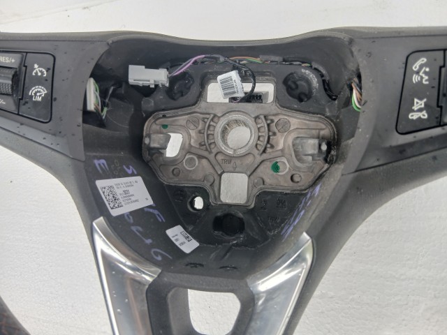 Opel Corsa E 2014- 2014-2019 Kormánykerék Használt Fekete multikormányos bőr  