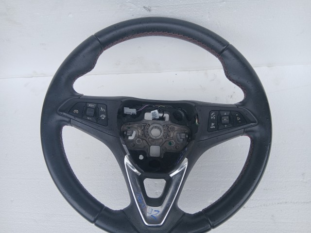 Opel Corsa E 2014- 2014-2019 Kormánykerék Használt Fekete multikormányos bőr  