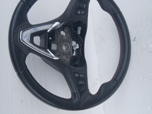 Opel Corsa E 2014- 2014-2019 Kormánykerék Használt Fekete multikormányos bőr  