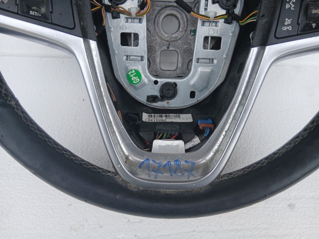 Opel Meriva B 2010-2017 Kormánykerék Használt Fekete multikormányos bőr  
