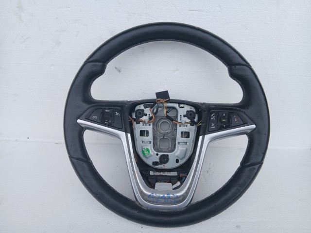 Opel Meriva B 2010-2017 Kormánykerék Használt Fekete multikormányos bőr  