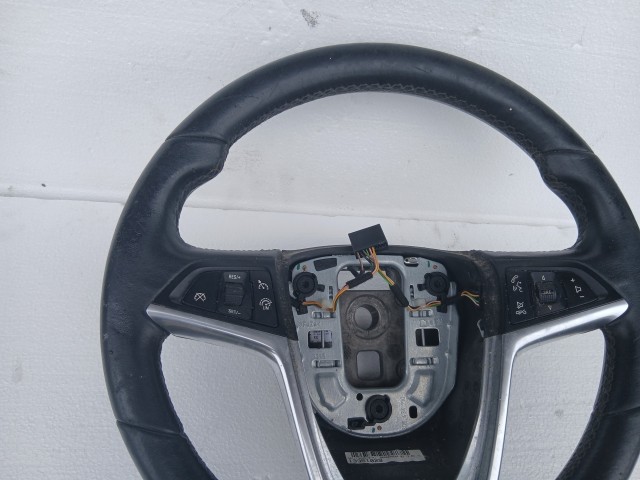 Opel Zafira C 2011-2017 Kormánykerék Használt Fekete multikormányos bőr  