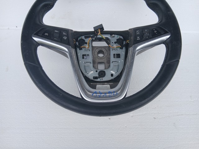 Opel Zafira C 2011-2017 Kormánykerék Használt Fekete multikormányos bőr  