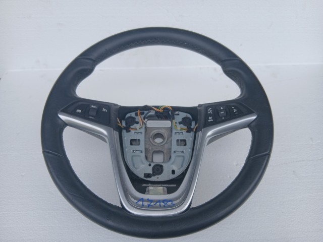 Opel Astra J 2009-2015 Kormánykerék Használt Fekete bőr  