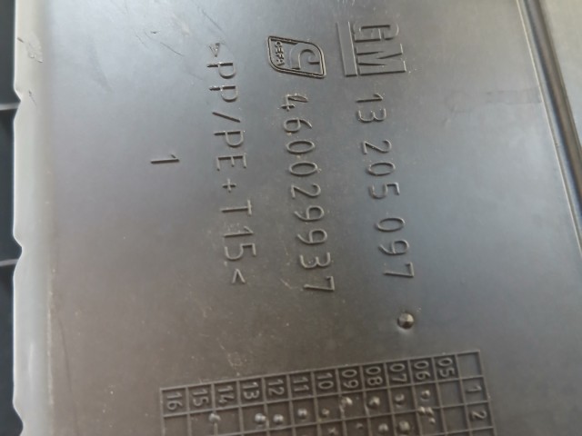 Opel Corsa D 2006-2014 Kesztyűtartó ajtó Használt Fekete  