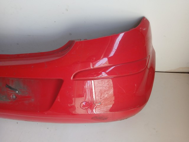 17312 Opel Corsa D 2006-2014 hátsó Lökhárító Piros 3 ajtós