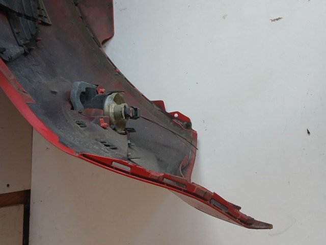 17313 Opel Corsa D első Lökhárító Piros Facelift