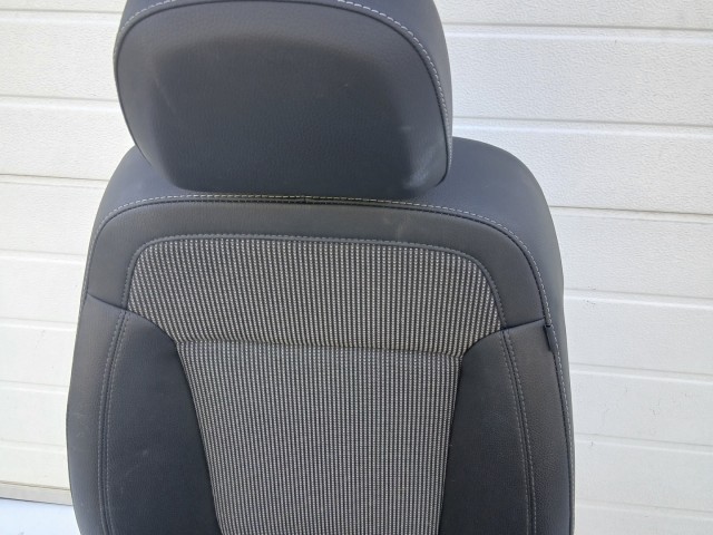 17339 Opel Insignia 2008-2016 Bal első Ülés  bőr szövet