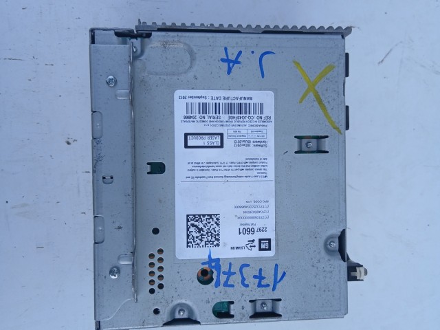 Opel Astra J 2009-2015 Rádió Használt   