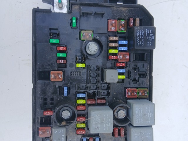 Opel Corsa E 2014- 2014-2019 Biztosítéktábla