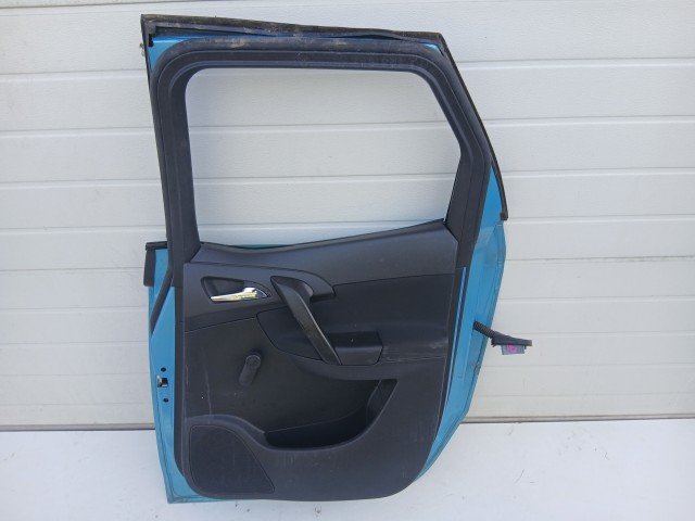 17404 Opel Meriva B 2010-2017 Ajtó Használt Bal hátsó Kék Z21z
