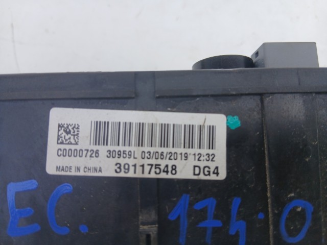 Opel Corsa E 2014- 2014-2019 Biztositéktábla