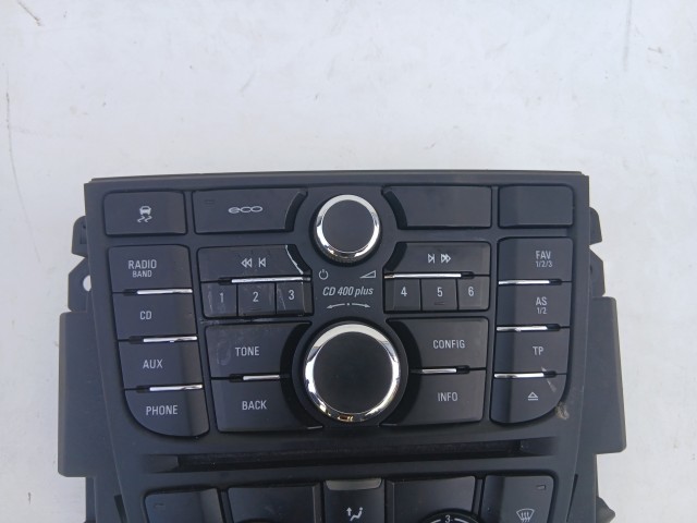 Opel Astra J 2009-2015 Közép konzol Cd 400 Plus Középkonzol Vezérlő Panel