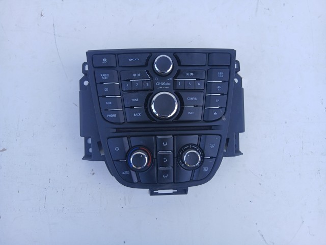 Opel Astra J 2009-2015 Közép konzol Cd 400 Plus Középkonzol Vezérlő Panel