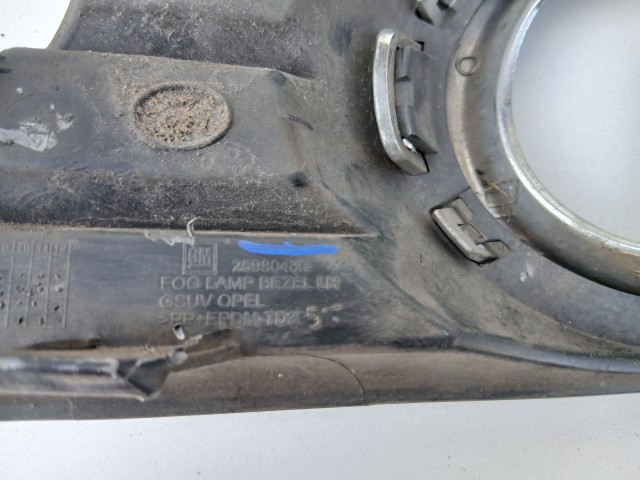 Opel Mokka 2012-2019 Bal Ködlámpa keret