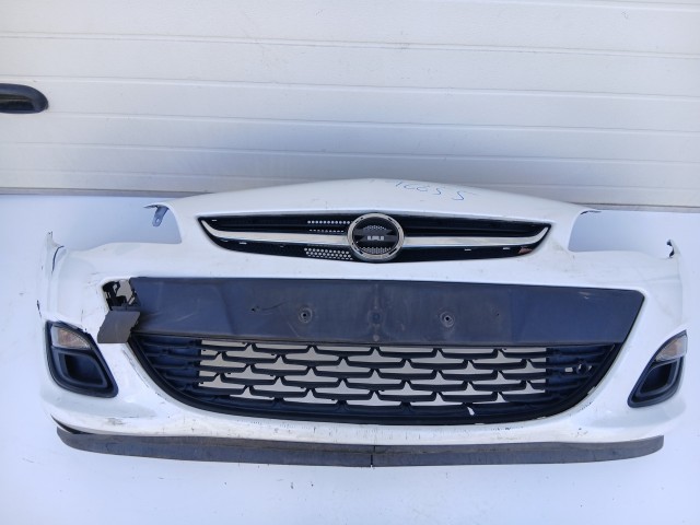 16855 Opel Astra J 2013-2017 első Lökhárító Fehér Y40r