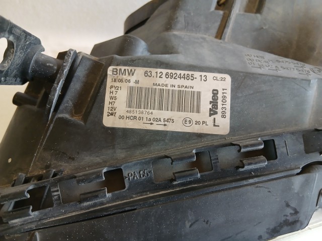 17390 BMW 1 (E87) 2004-2011 Bal első Lámpa Fényszóró