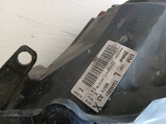 17392 Opel Corsa D 2006-2014 Bal első Lámpa Fényszóró