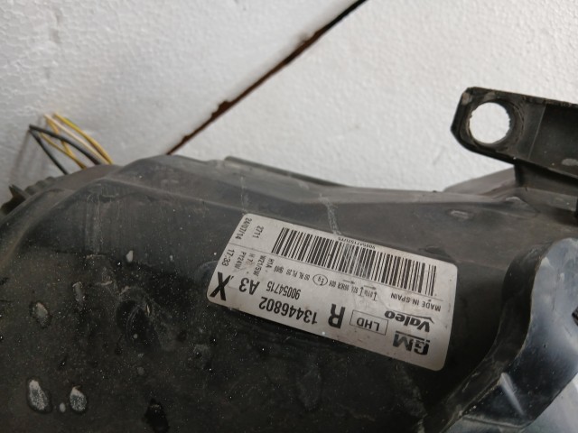 17394 Opel Corsa D 2006-2014 Jobb első Lámpa Fényszóró