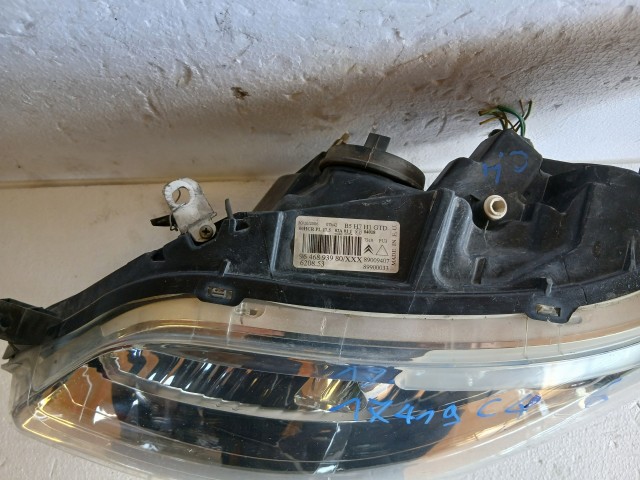 17419 Citroen C4 2014-2011 Bal első Lámpa Fényszóró