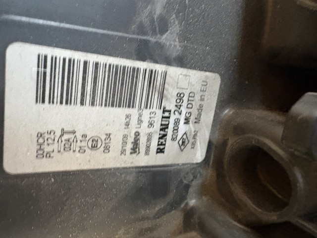 17436 Renault Clio III. Jobb első Lámpa Fényszóró