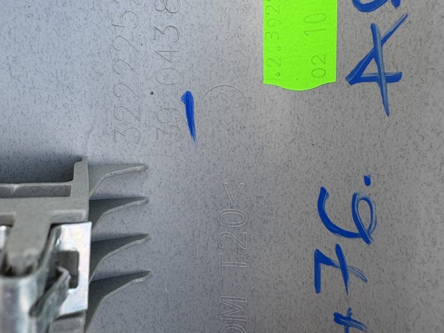 Opel Astra K 2015-2021 Bal A oszlop kárpit, burkolat