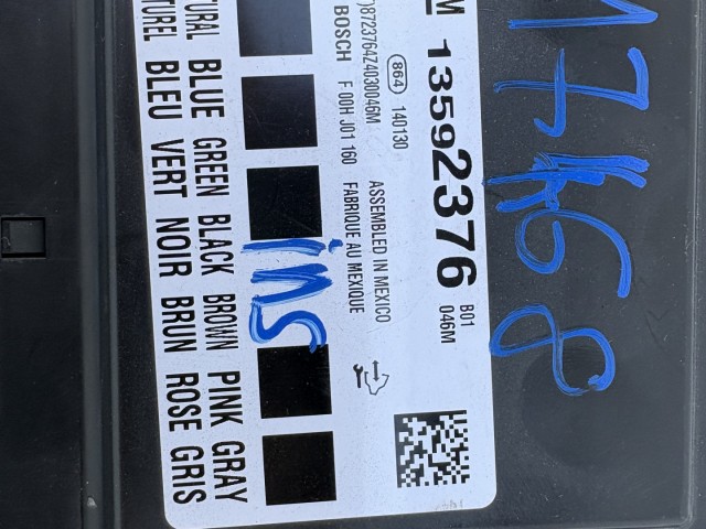 Opel Insignia 2008-2016 Bcm Használt