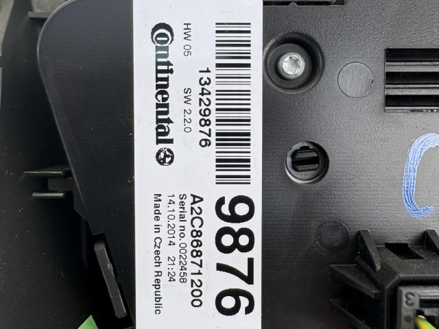 Opel Zafira C 2011-2017 Közép konzol Használt