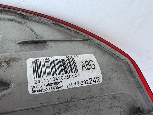 17508 Opel Astra J Kombi Bal hátsó Lámpa