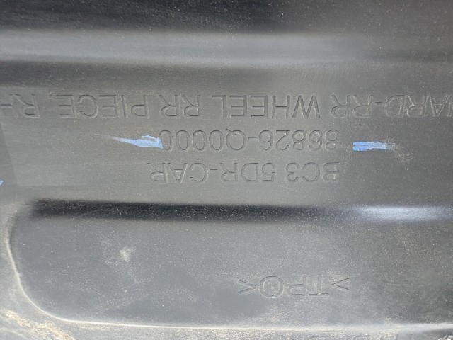 Hyundai i20 (BC3/BI3) 2020 jobb hátsó Kerékjárati dobbetét