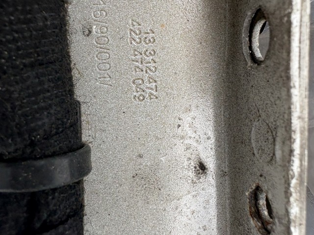 Opel Astra J 2009-2015 Zárhíd Használt  Fehér 