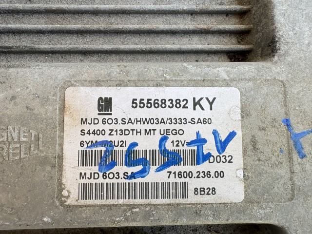 Opel Corsa D 2006-2014 Motorvezérlő 1.3 cdti