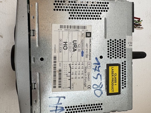 Opel Astra H 2004-2010 Rádió Használt   