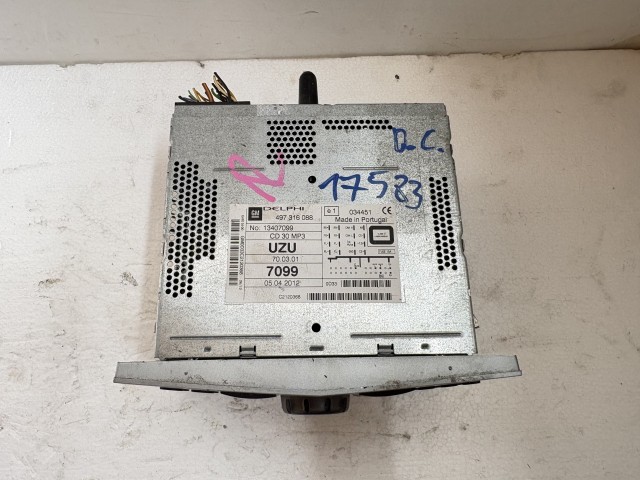 Opel Corsa D 2006-2014 Rádió Használt   