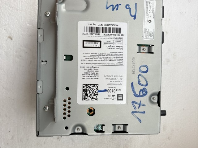 Opel Meriva B 2010-2017 Rádió Használt   