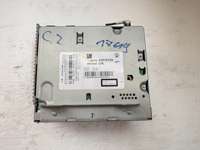 Opel Zafira C 2011-2017 Rádió Használt   