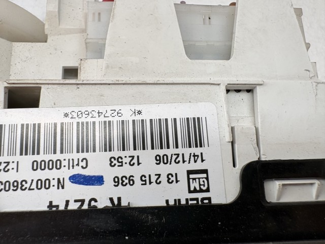 Opel Meriva A 2003-2010 Fűtéskapcsoló Használt