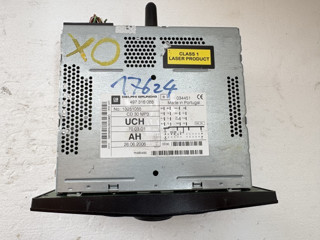 Opel Astra H 2004-2010 Rádió Használt   