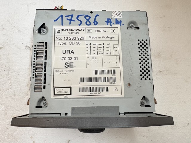 Opel Meriva A 2003-2010 Rádió Használt   