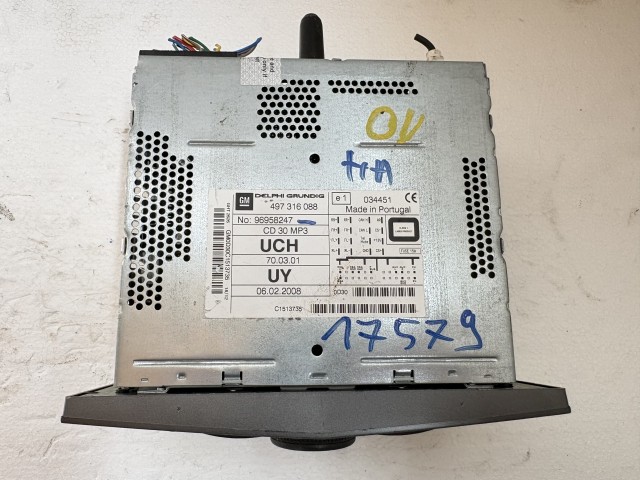 Opel Astra H 2004-2010 Rádió Használt   