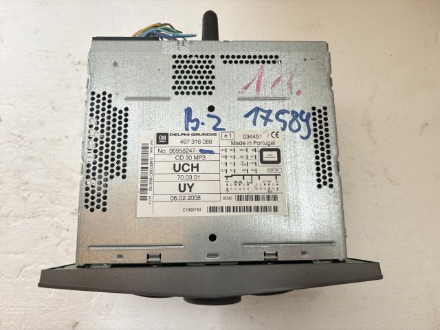 Opel Zafira B 2005-2014 2005-2014 Rádió Használt   