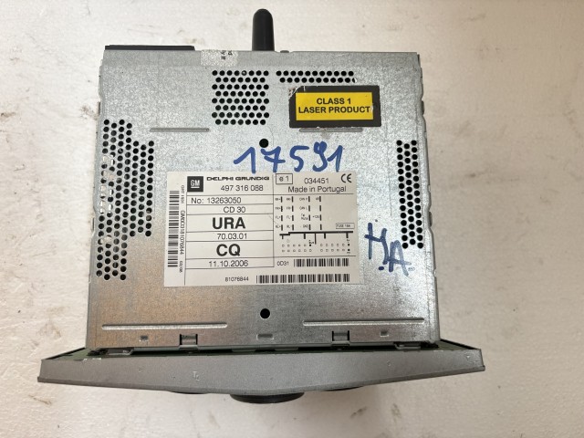 Opel Astra H 2004-2010 Rádió Használt   