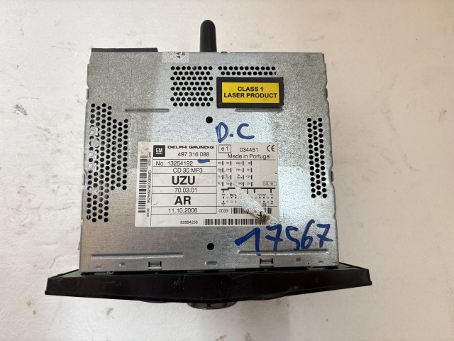 Opel Corsa D 2006-2014 Rádió Használt   